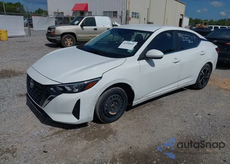 2025 Nissan Sentra Sv из США, поврежденный, VIN 3N1AB8CVXSY306980